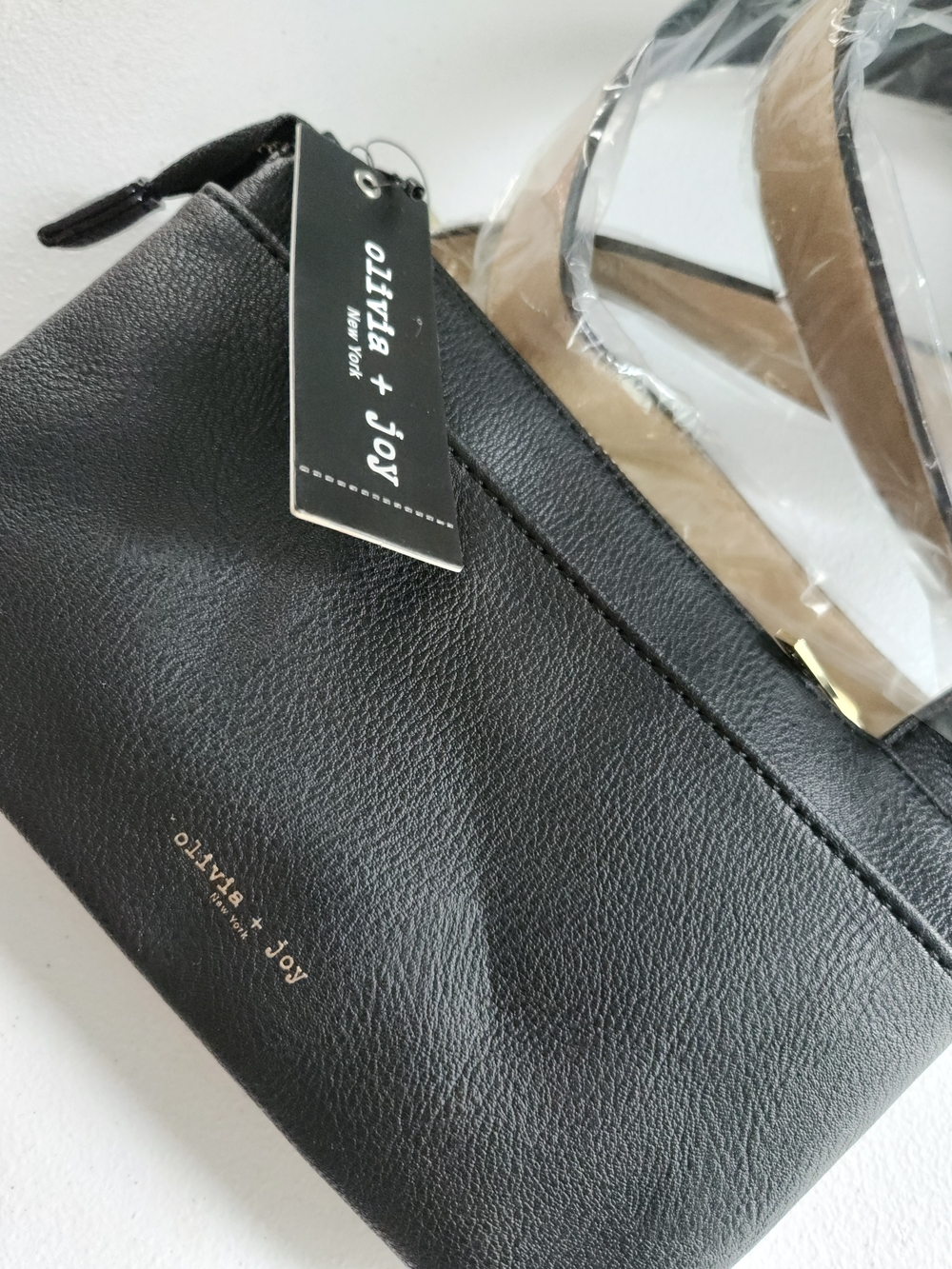 Olivia + Joy Black Crossbody Bag